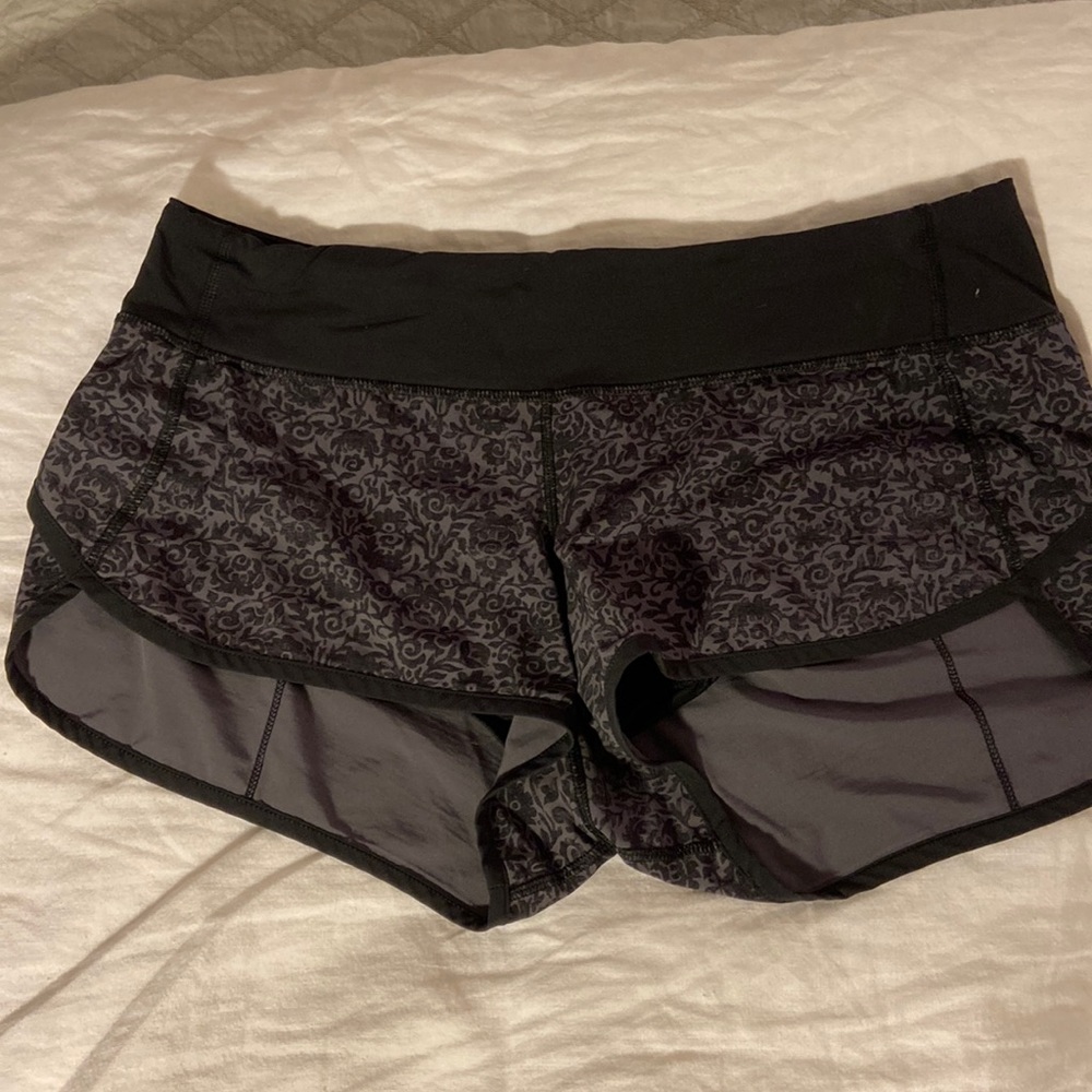 Printed Lulu Lemon Shorts